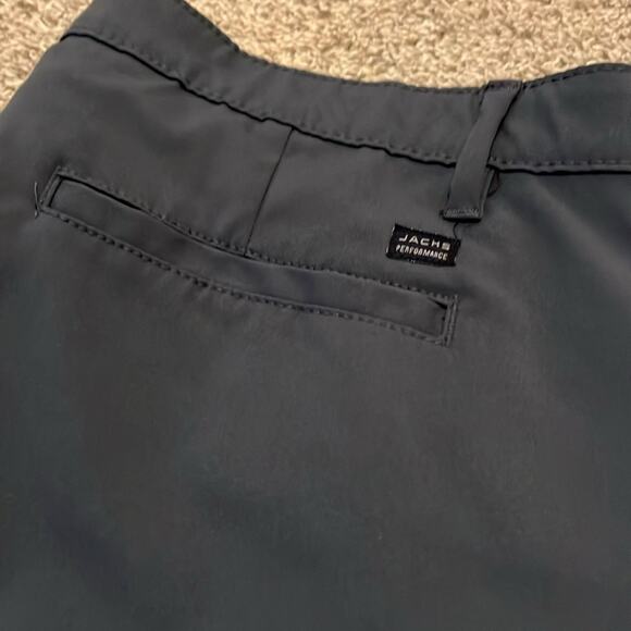 Mens Jachs NY Performance Tech Shorts 36 (2 pair) Poly Spandex Blue Green Golf - Picture 3 of 16
